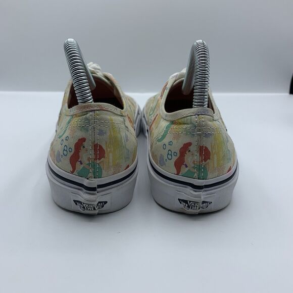 RARE Vans x Disney Little Mermaid Authentic Sneakers Limited Edition Women's 7 - Picture 2 of 8